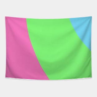 Green blue pink abstract texture art Tapestry