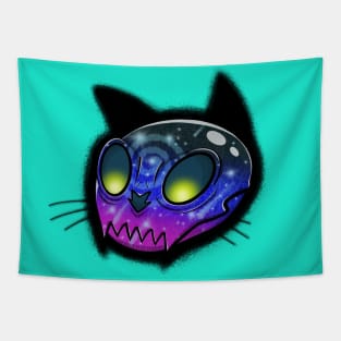 Cat skull Tapestry