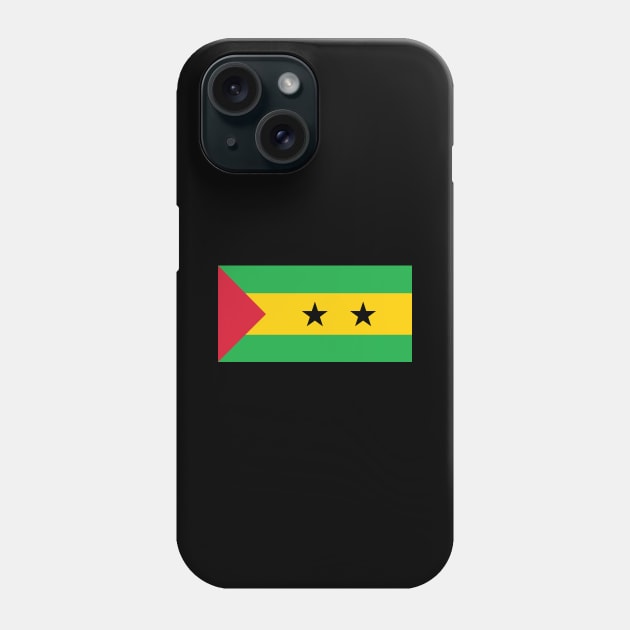 São Tomé and Príncipe Phone Case by Wickedcartoons