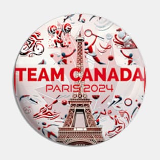 Team Canada - Paris 2024 Pin