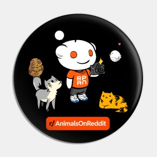 r/AnimalsOnReddit Snoo (with text) - Items Include Pin