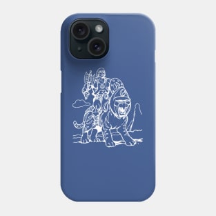 He-Man & Battlecat Phone Case