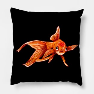 Gold Fish Pillow