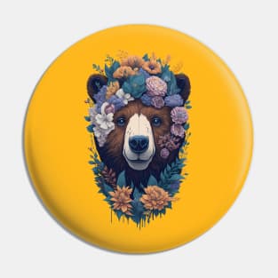 bear forest art Pin