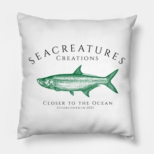 Tarpon Seacreatures Pillow