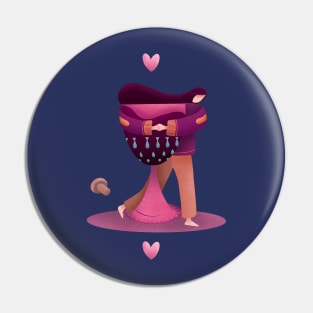 Wine Love Pin