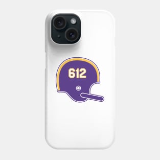 Minnesota Vikings 612 Helmet Phone Case