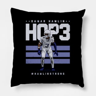 Damar Hamlin Buffalo Hope Pillow