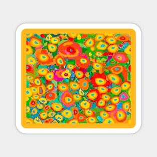 Bright Yellow Buttercups Magnet