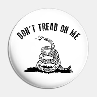 GADSDEN Don't Tread on Me Either Pin
