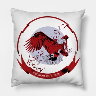freedom eagle Pillow
