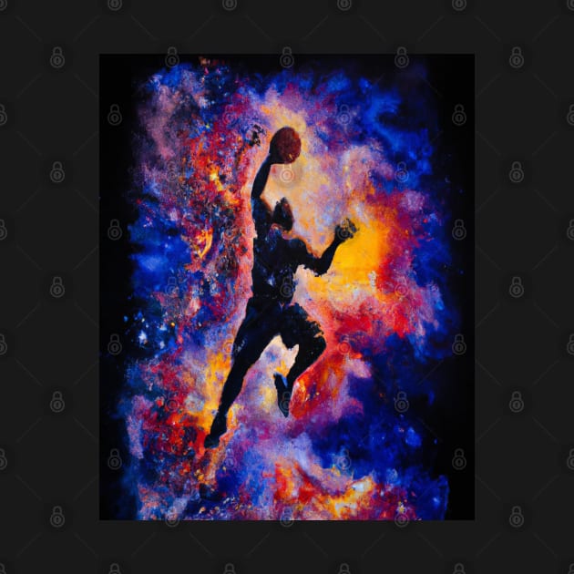 Get Your Jump Shot On by My Paperless Canvas