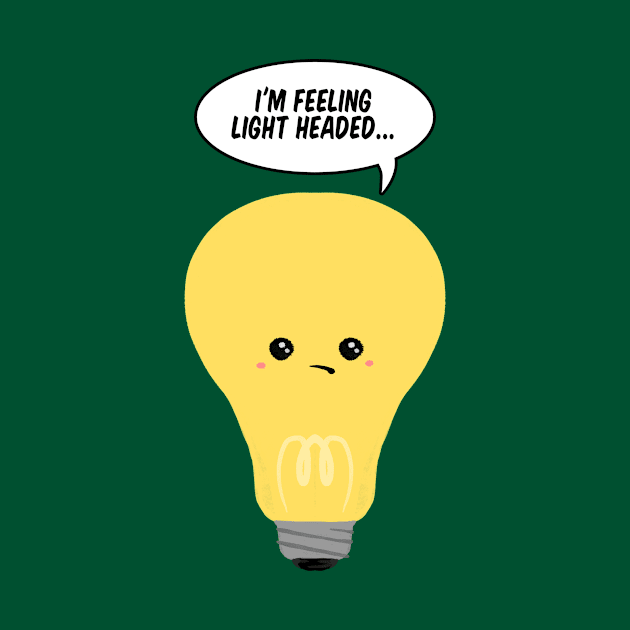 Light Headed Bulb Pun by IlanB