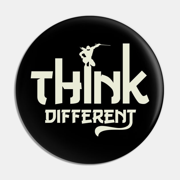 Think Different Pin by VecTikSam