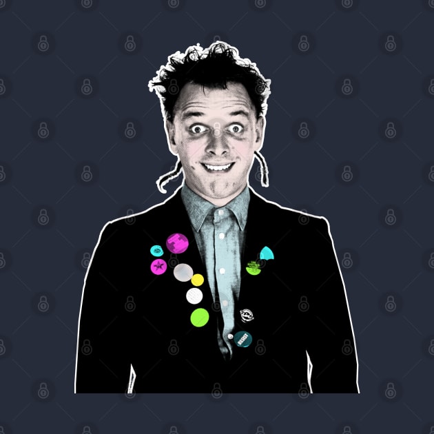 Rick/The Young Ones Classic 80s British Comedy Tribute Art by DankFutura