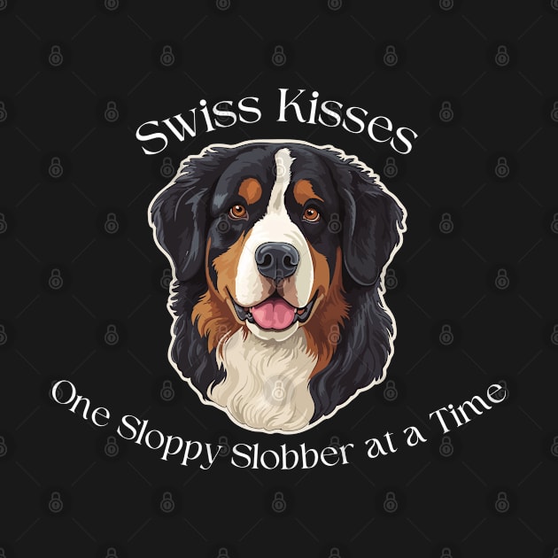 Greater Swiss Mountain Dog-Swiss Kisses by jlee