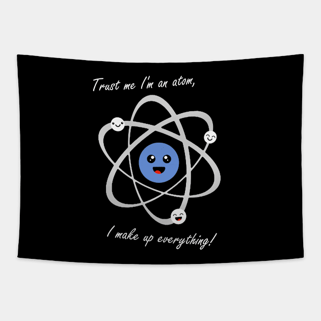 Trust an atom Tapestry by Silentrebel