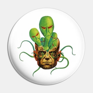 Alien Brains Pin