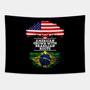 American Grown With Brazilian Roots - Gift for Brazilian From Brazil Tapestry