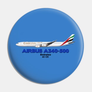 Airbus A340-500 - Emirates Pin