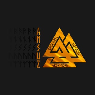 Ansuz Faded Gold T-Shirt