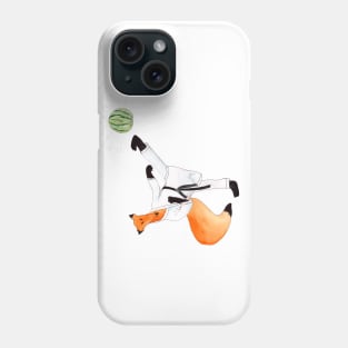 Karate Fox - Martial Arts Phone Case