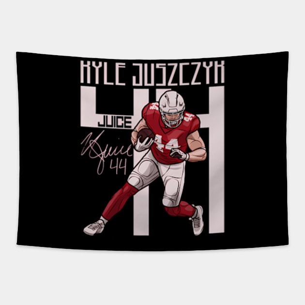 Kyle Juszczyk Tamba Bay Long Tapestry by caravalo