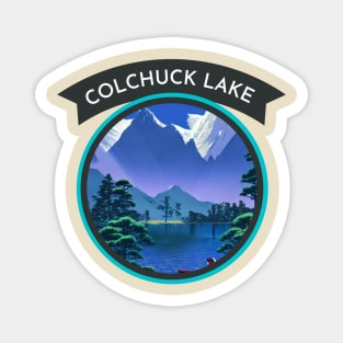 Blue Colchuck Lake Capturing the Beauty of Nature Magnet