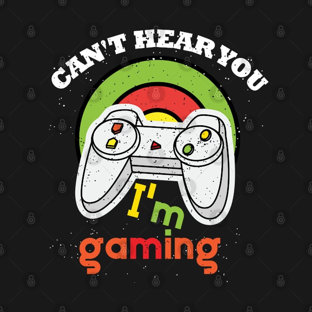 Can't Hear You I'm Gaming by IbrahemHassan