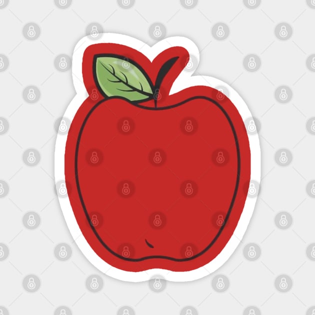 apple Magnet by Bravetee