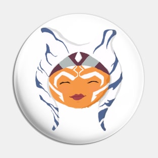 Chibi smiling Ahsoka Pin