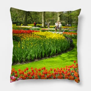 Keukenhof Tulip Festival, Holland Pillow