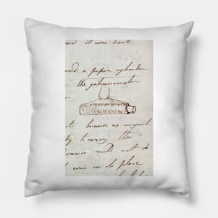 Faraday on electromagnetism, 1831 (C015/4897) Pillow