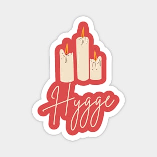 Hygge Candle Magnet