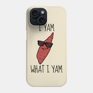 I Yam What I Yam Funny Sweet Potato Phone Case