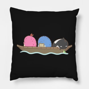 Guild Wars 2- Quaggans in a Boat Pillow