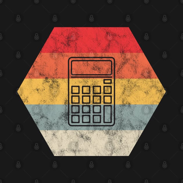 Retro Calculator Accountant by BlendedArt