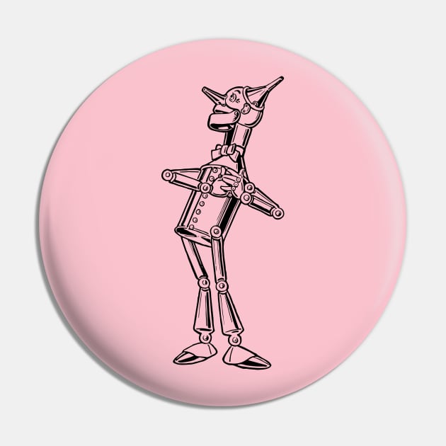 Tin Man woodsman Pin by goatboyjr