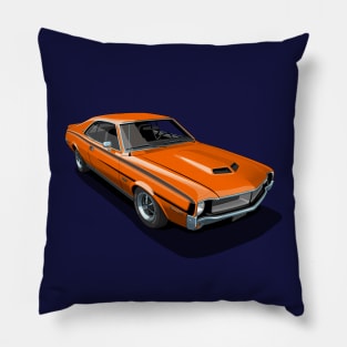 AMC Javelin in Big Bad Orange Pillow