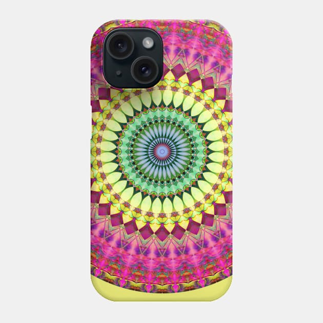 Geometric Mandala Phone Case by MedusArt