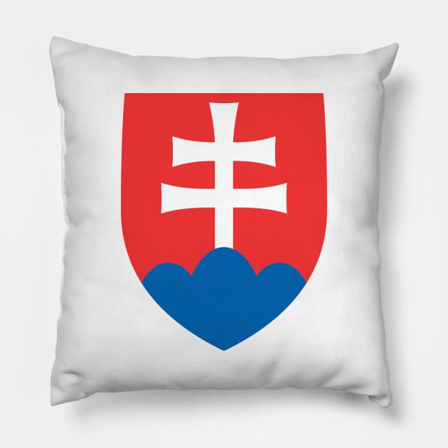 Slovakia Pillow by Wickedcartoons