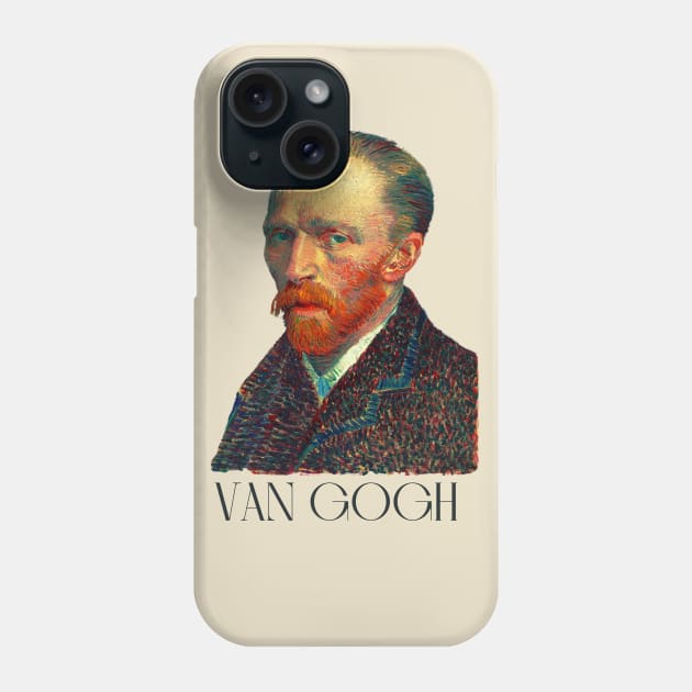 Van Gogh Portrait Phone Case by WrittersQuotes