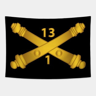 1st Bn, 13th Field Artillery Regiment - Arty Br wo Txt Tapestry