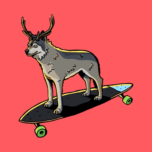 The Antlered Wolf x Summer - Skate Hour by The Antlered Wolf