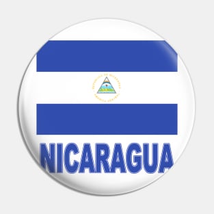 The Pride of Nicaragua - Nicaraguan National Flag Design Pin