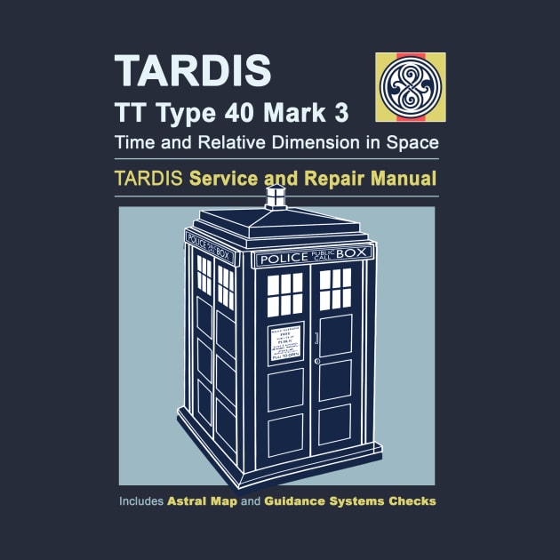 TARDIS Repair Manual by DesignedbyWizards