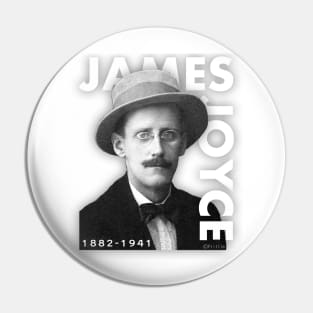 James Joyce Pin