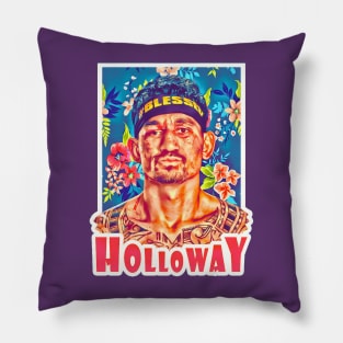 Max Holloway Hawaiian Style Pillow