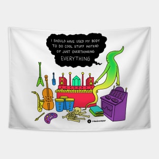 Overthinking Everything Tapestry