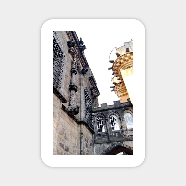 Architectural Detail, Stirling Castle Magnet by MagsWilliamson